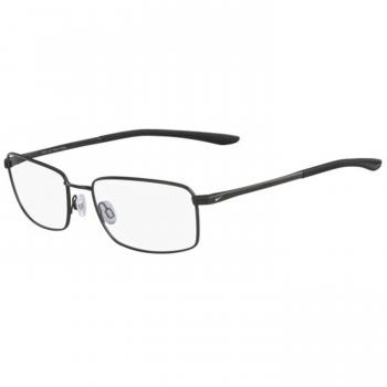 Nike Black Eyewear Frames for Men, Size: 56 MM