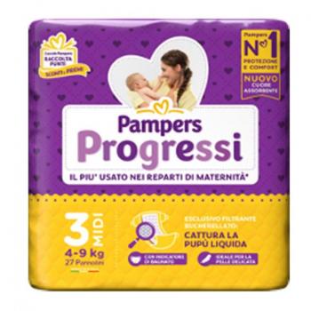 Pampers Progressi Midi 27 unidades