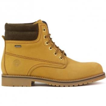 Coronel Tapiocca C217126 Botas para Hombre Color Amarillo con Cuello a Contraste Talla 42