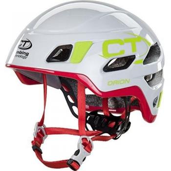 Climbing Technology Orion Helmet Light Grey/Red 2016 - Casco de Escalada, Primavera/Verano, Color Blanco - Blanco, tamaño S/M