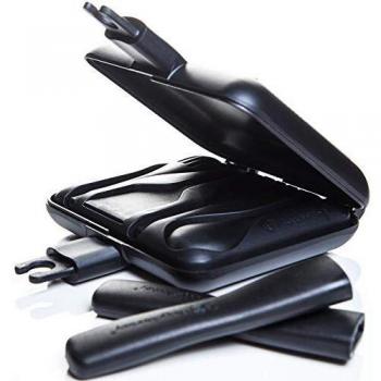 Tostadora Compacta para Sándwiches RidgeMonkey Connect con Utensilios y Funda Negra