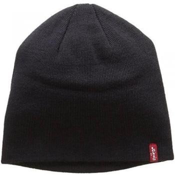Levi's Otis Unisex Beanie Hat - Black and Blue, Size L-XL