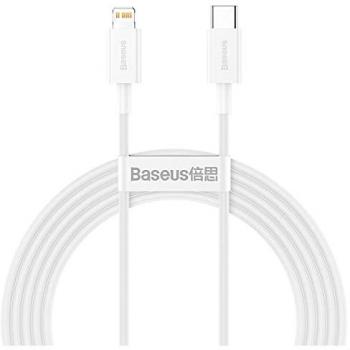 Cable Baseus Tipo C a Lightning PD 20W 2M Blanco Carga Rápida