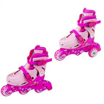 Patines Tri-Skates 2 en 1 Patrulla Canina T27-30 Rosa - Patines Evolutivos Stella