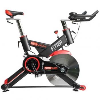 Bicicleta de Spinning Fytter Rider RI-08R - Semiprofesional, Inercia 24Kg, Pulsómetro, 7 Funciones y Resistencia Ajustable