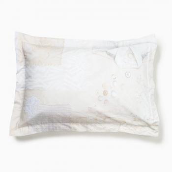 Funda de almohada de White 50 x 80, blanco, U