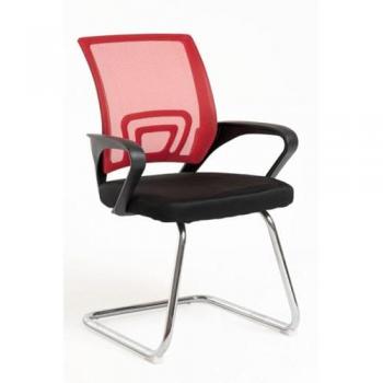Silla Confidente Midi Ergonomica - Roja
