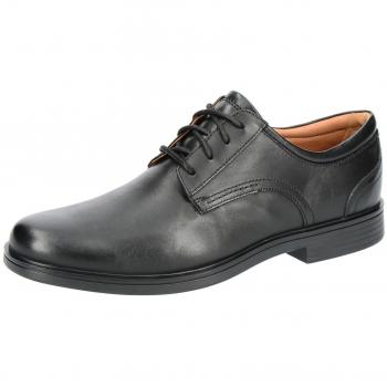 Clarks Un Aldric Lace Men's Brogue Shoes, Black, Size 6.5 US (39.5 EU)