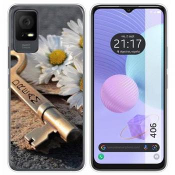 Funda Silicona para TCL 406 con Diseño Dream y Dibujos