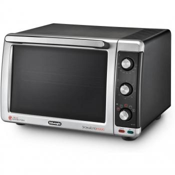 De'Longhi EO32752 - Horno de sobremesa, 2200 W, 32 L, grill, convección, acero inoxidable, plástico, negro