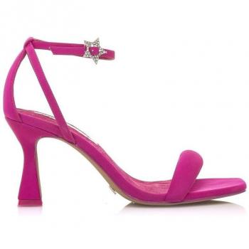 Sandalias Mariamare Nuin para Mujer en Color Rosa con Tacón Fino y Cierre de Pulsera al Tobillo Modelo 68332 C54424 NYLSON FUCSIA