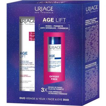 Kit Uriage Age Lift Crema de Día 40ml + Contorno de Ojos 15ml Antienvejecimiento
