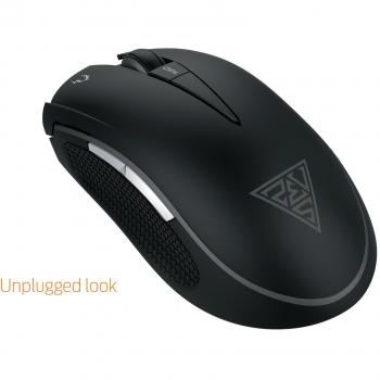 Ratón Gaming Óptico GAMDIAS Zeus E1 con 3200 DPI, 6 Botones Inteligentes, Iluminación RGB y Alfombrilla NYX E1 Incluida