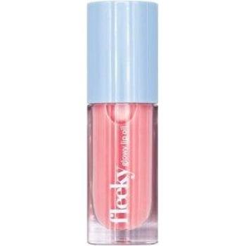 Fleeky - Aceite Labial Glowy - Brillo Irresistible para Tus Labios Gloss 5 ml Rosa Melocotón