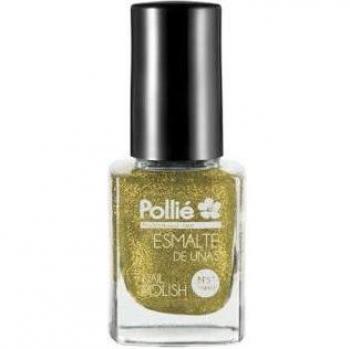 Esmalte de uñas dorado púrpura con purpurina 12ml