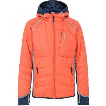 Vaude Chaqueta Capacida Hybrid para niños, chaqueta outdoor, color Naranja (talla 134/140), diseño híbrido, ligera, resistente al agua y al viento, transpirable, ideal para actividades al aire libre