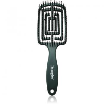Cepillo Secador Cuadrado Dtangler Dry Blow Glow And Go Color Verde Esmeralda 1 Ud