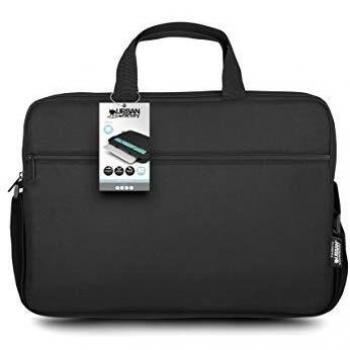 Urban Factory TLS15UF Nylee - Funda para portátiles de hasta 15,6, Color Negro