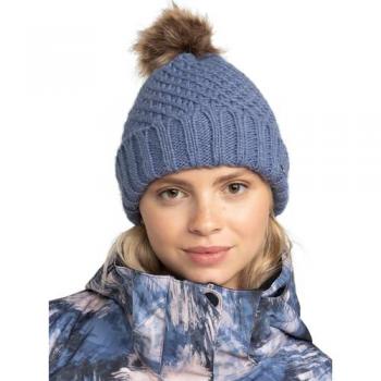 Gorro Roxy Blizzard Azul Adulto, Gorro Roxy Blizzard Lila Oscuro Marrón Mujer, Gorro de Mujer Blizzard Roxy, Gorro Roxy Blizzard Beanie Wild Wind Estándar para Mujer