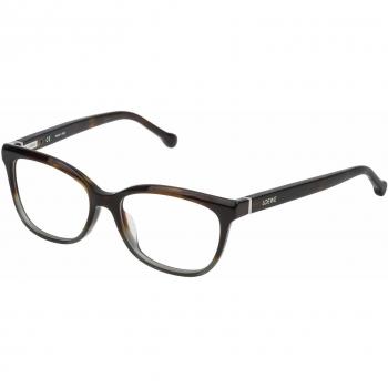 Loewe VLWA23M520793 Monturas de Gafas, Havana/Light Grey, 55 Unisex