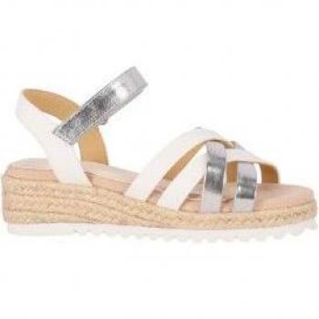 Chika10 Kids Sierna 08 Alpargatas de Cuña Plata/Silver
