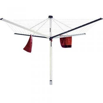 Tendedero de Ropa Exterior Blome DuoMatic 45 Metros con Leinenautomatik y Base Incluida