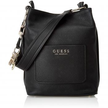 Guess - Sally, Shoppers y bolsos de hombro Mujer, Negro