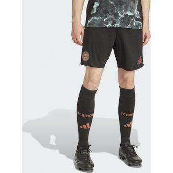 Adidas FC Bayern Munich 2024-25 Men's Away Shorts - Black