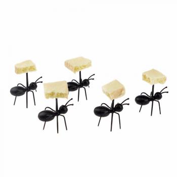 Set 12 unds divertidos y originales pinchos hormiga para aperitivos canapes de OPEN BUY
