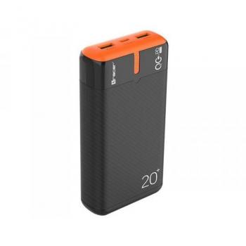 Powerbank Tracer EnerGen 20000mAh PD+QC 3.0 Negro/Naranja