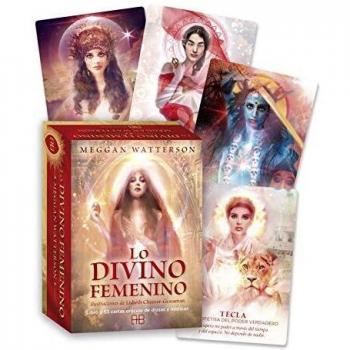 Lo divino femenino. Libro y 53 cartas oráculo de diosas y místicas
