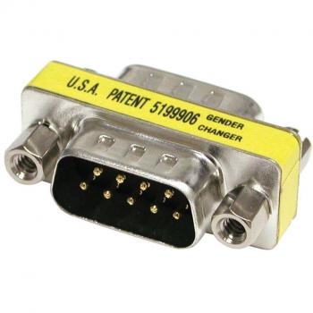 Cambiador de Género Mini DB-9 Macho a Macho Cables2go