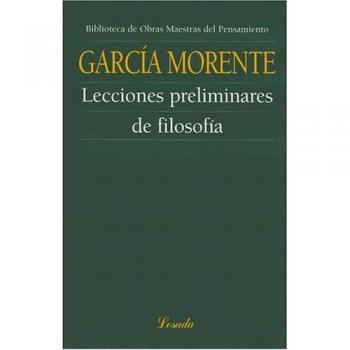 Lecciones preliminares de filosofia