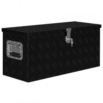 Sonata Aluminium Box 80x30x35 cm Black
