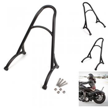 triclicks Negro motocicleta Pasajero Respaldo Sissy Bar para Harley Davidson Sport ster XL 883 1200 xl883 xl1200 x48 2004 – 2016