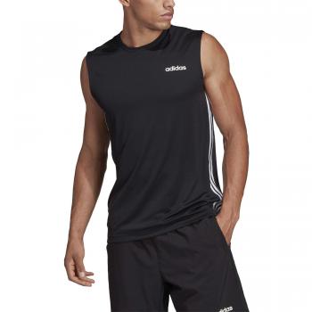 adidas D2M SL 3S Camiseta sin Mangas, Hombre, Black, S