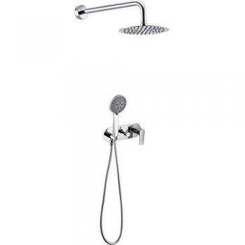 CONJUNTO EMPOTRADO DUCHA ITALIA marca IMEX, cromo