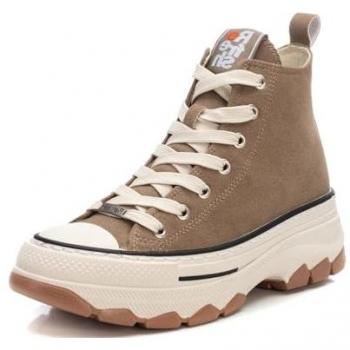 Zapatilla Deportiva de Mujer Refresh 172317 con Cordones y Cremallera Lateral, Color Negro