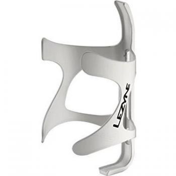 LEZYNE CNC Cage AL Porta Botellas, Hombre, Blanco, M