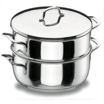 Lacor 90425 - Conjunto vapor, 24 cm, Gourmet