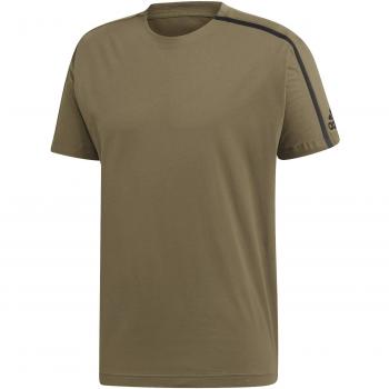 adidas Z.N.E T-Shirt (Short Sleeve), Hombre, Raw Khaki, S