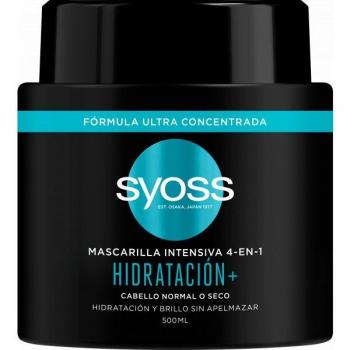 Syoss Hidratación+ 500 ml Mascarilla Intensiva 4 en 1