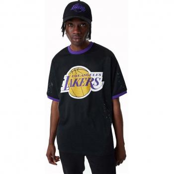 Camiseta New Era NBA Los Angeles Lakers Negro