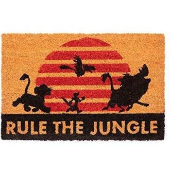 ERIK - Felpudo entrada casa El Rey Léon RULE THE JUNGLE, Disney