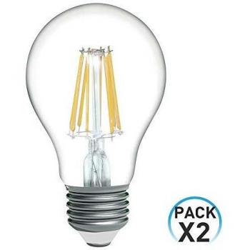 LED ESTANDAR ES27 330º PACKx2 - SEVENON - 60 W - 57375..