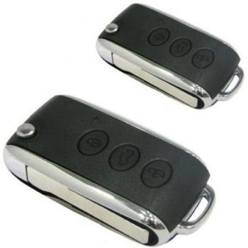 kmh100 F86 - Llaves mando a distancia con comodidad y función intermitente Adecuado para VW Phaeton 3D2