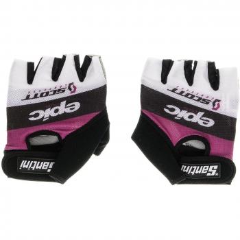Santini Guantes Negro / Morado XL