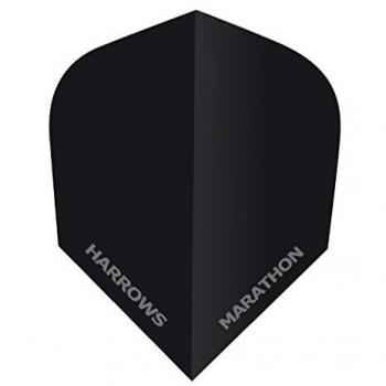 Plumas harrows Marathon estandar Negra Lisa