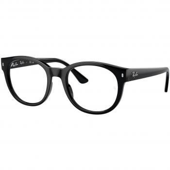 Ray-Ban RX7227F Asian Fit 2000 Armazones para Hombre Negros con lentes recetados y ajuste asiático