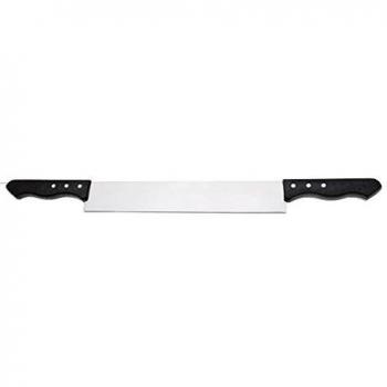 Walter 4901 - Cuchillo quesero, recto, 2 mangos POM, 30 cm